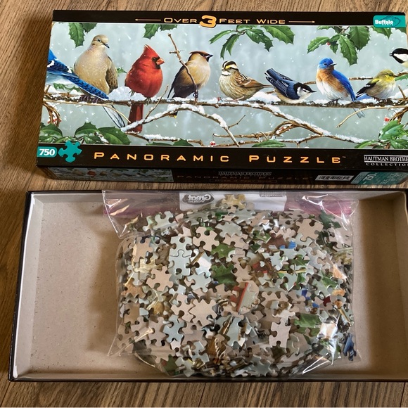 Buffalo David Bitton Colorful Bird Puzzle - Picture 4 of 5